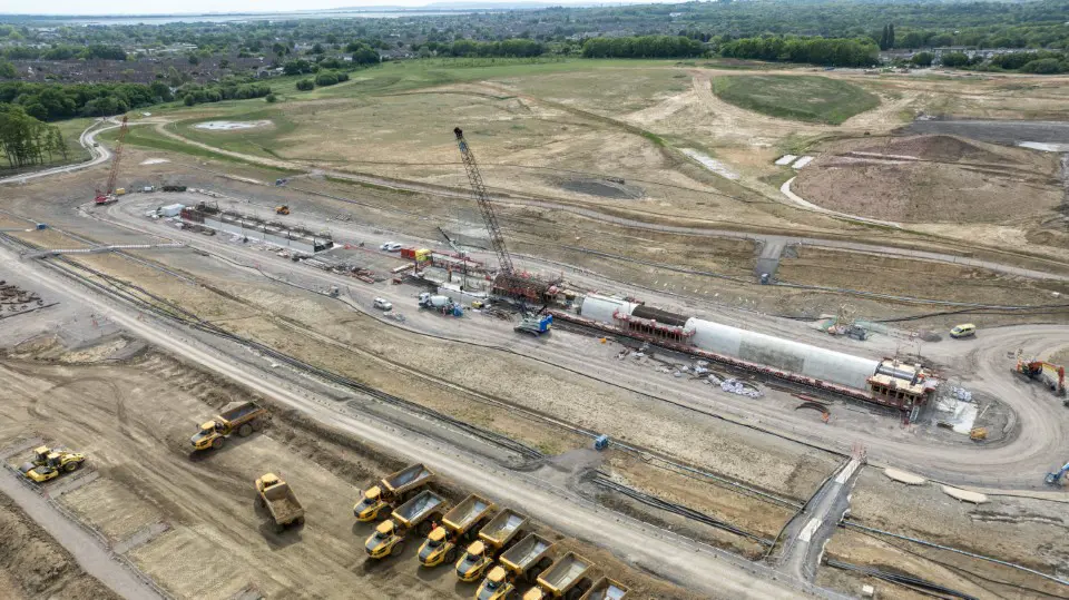 Construction of Havant Thicket Water Recycling site