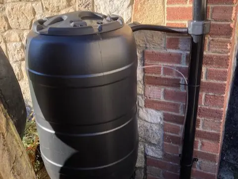 a water butt in Brading