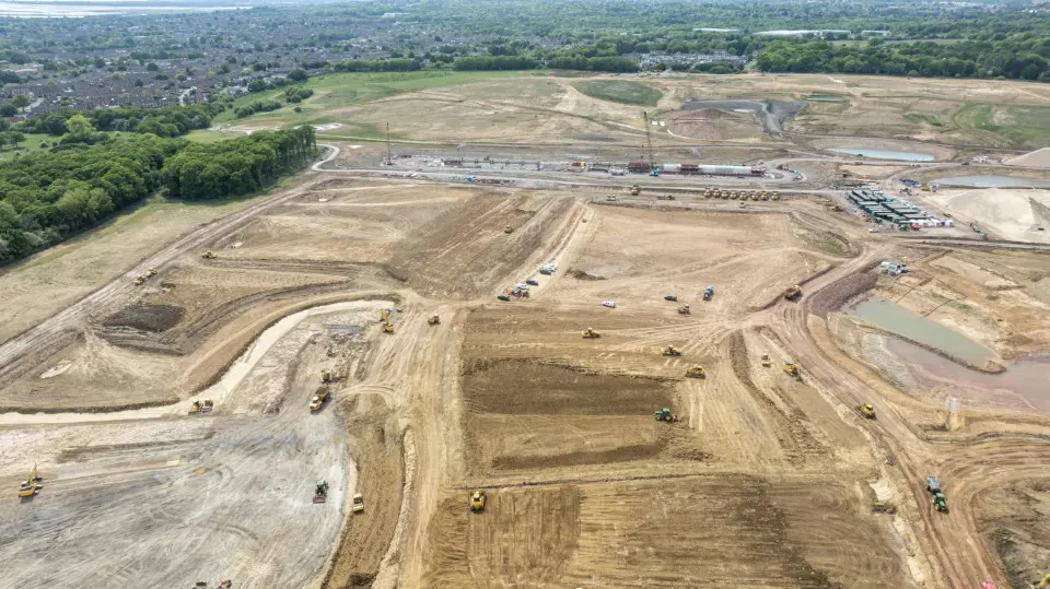 Construction of Havant Thicket Reservoir  
