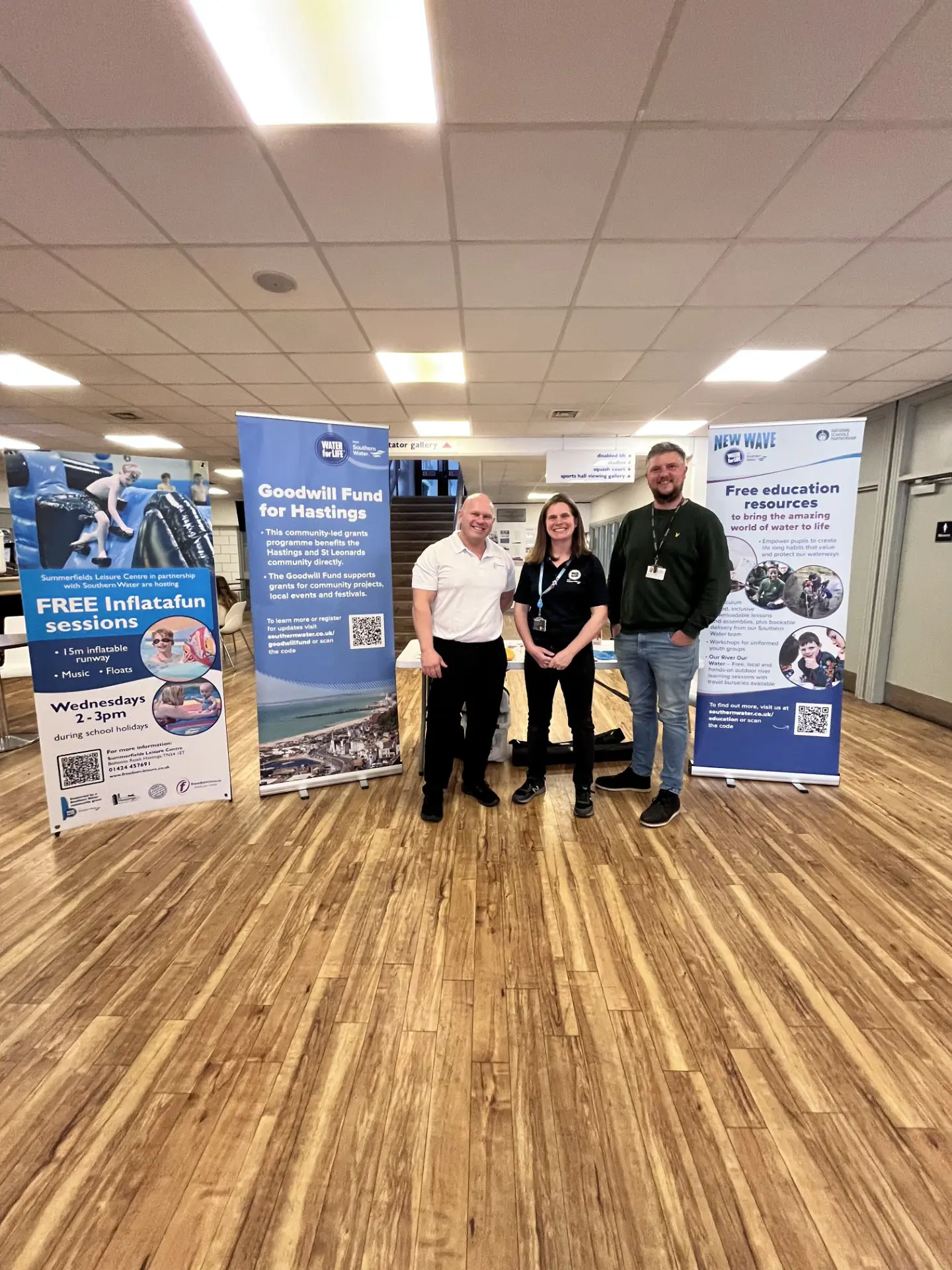 Southern Water at Hastings free swim session