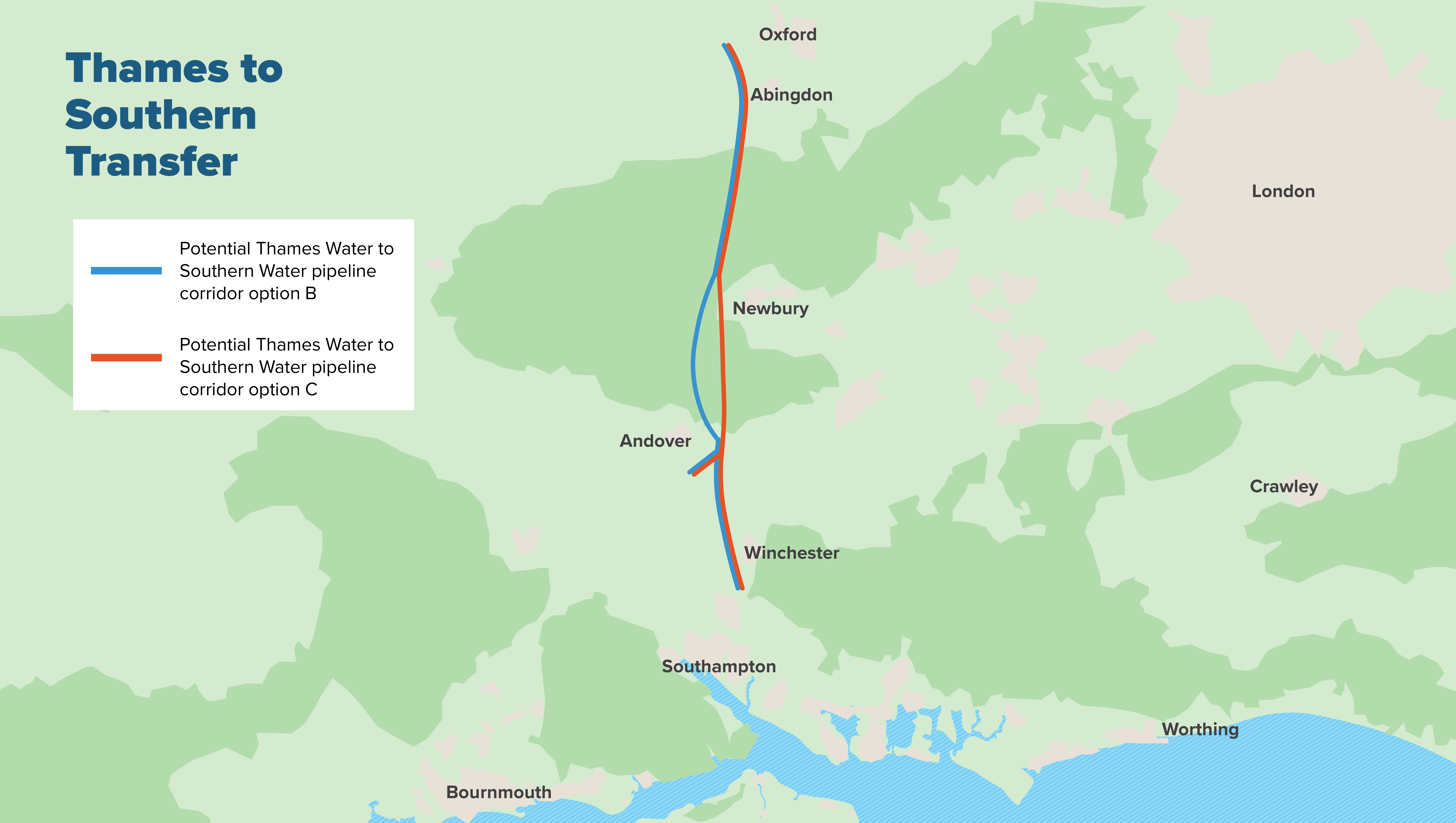 Thames Pipeline Map 
