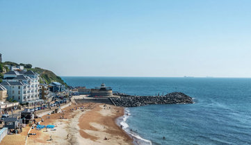 Image of beach in the Isle Of Wight